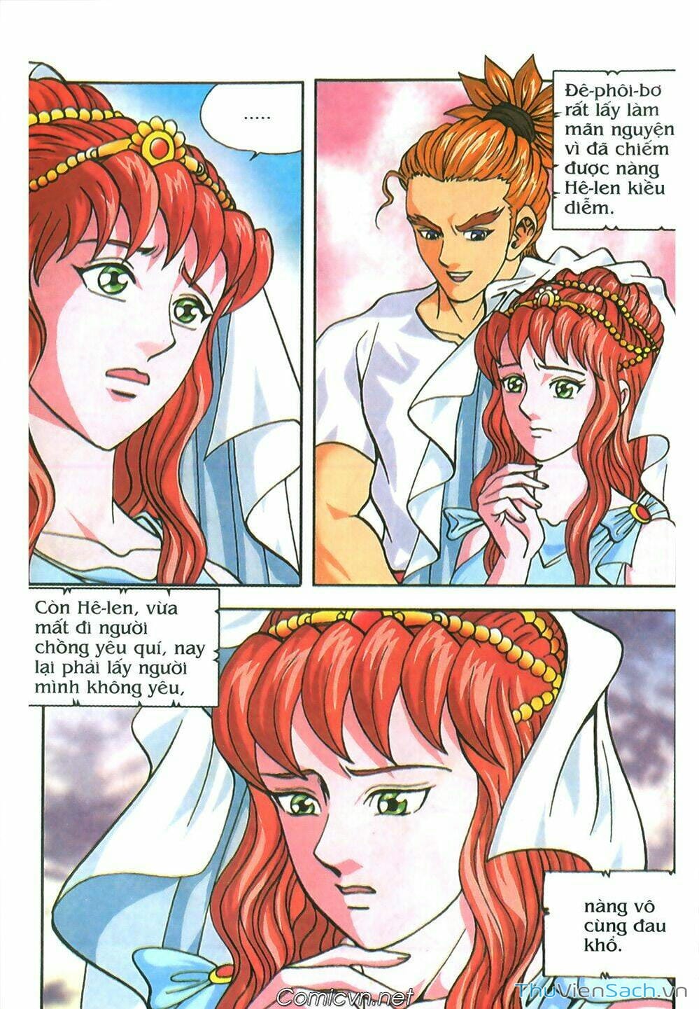 Truyện Tranh Thần Thoại Hy Lạp - Nguồn Gốc Các Vị Thần trang 3