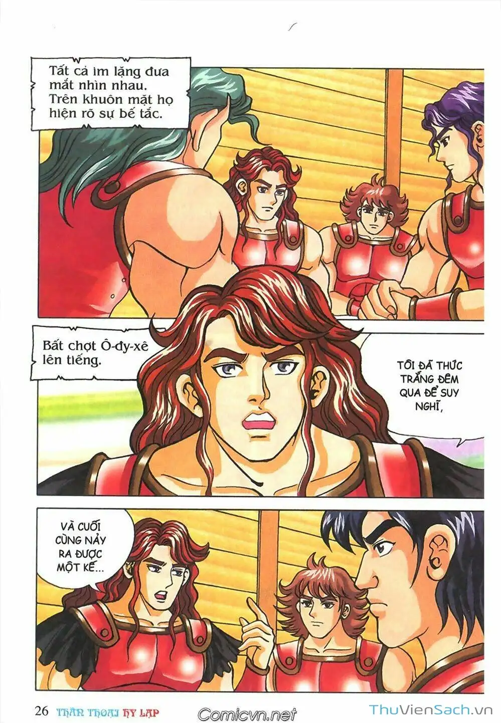 Truyện Tranh Thần Thoại Hy Lạp - Nguồn Gốc Các Vị Thần trang 3