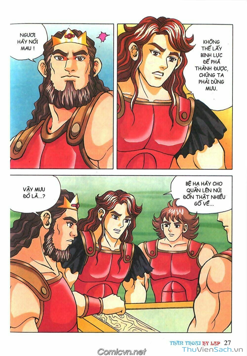 Truyện Tranh Thần Thoại Hy Lạp - Nguồn Gốc Các Vị Thần trang 3