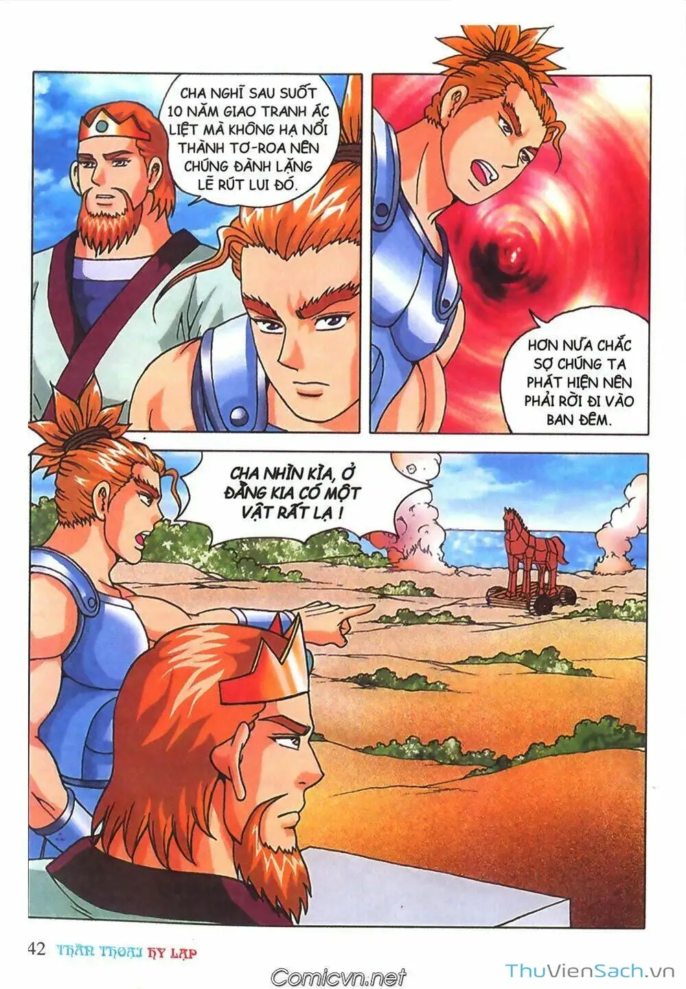 Truyện Tranh Thần Thoại Hy Lạp - Nguồn Gốc Các Vị Thần trang 3