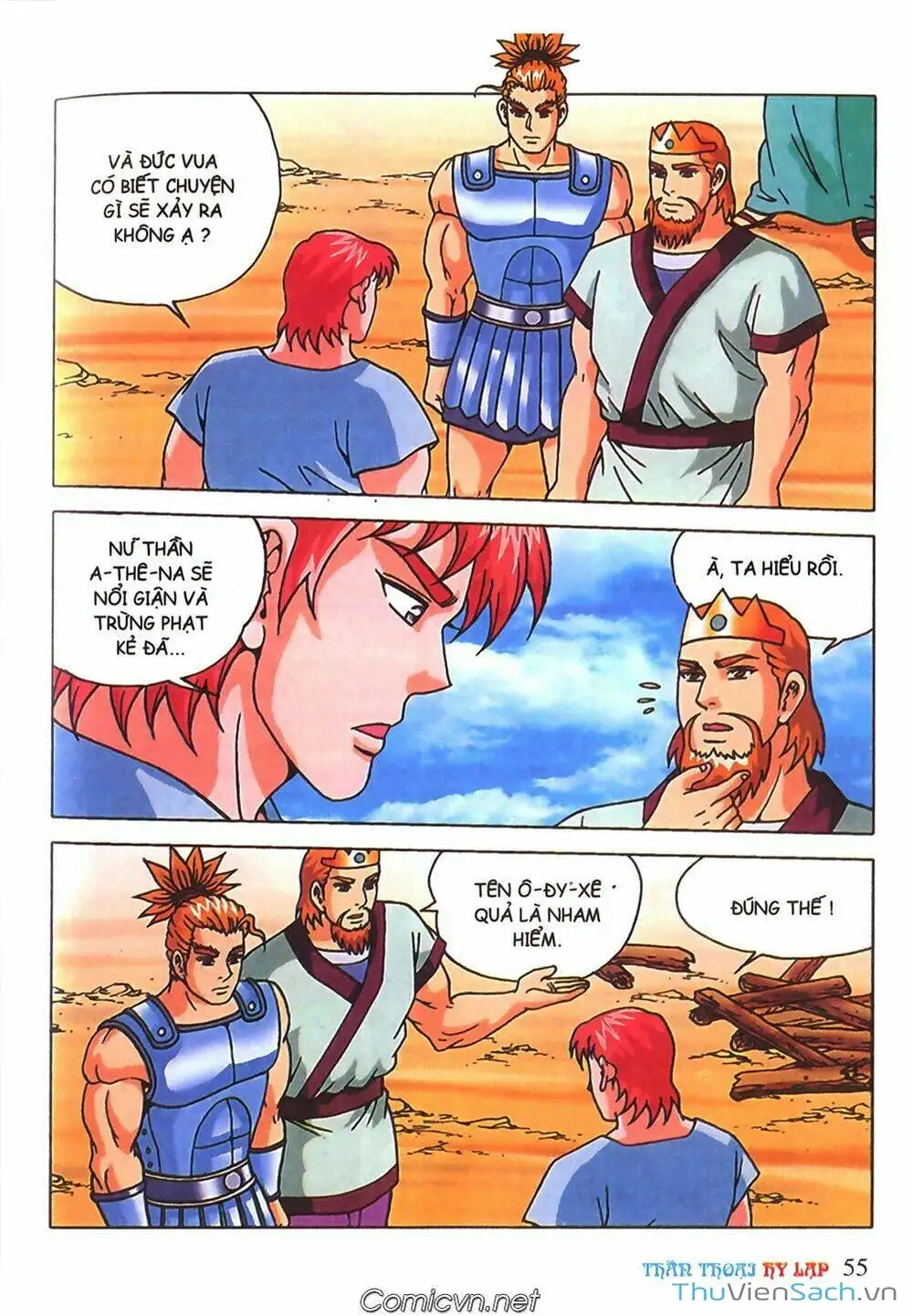 Truyện Tranh Thần Thoại Hy Lạp - Nguồn Gốc Các Vị Thần trang 3
