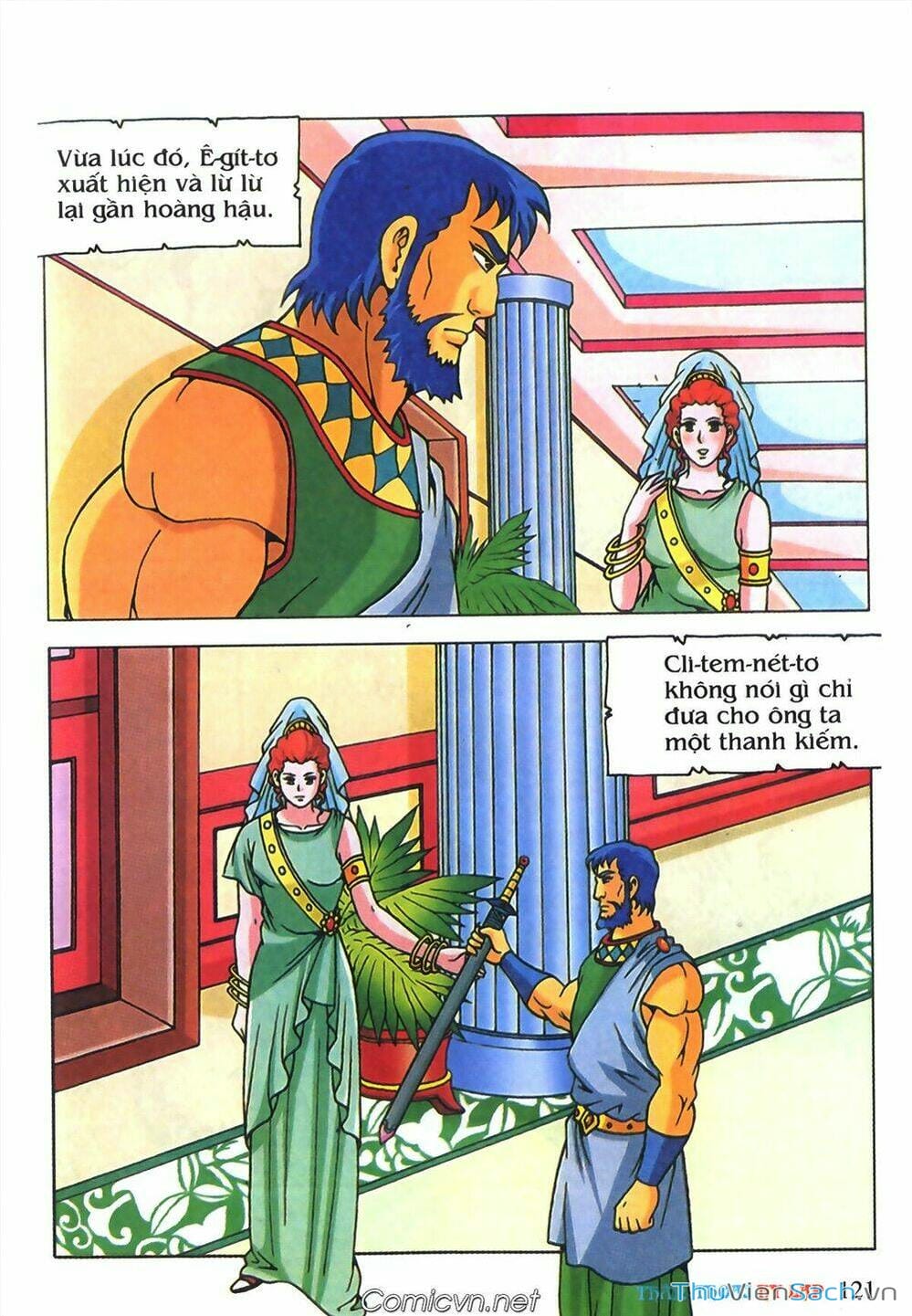 Truyện Tranh Thần Thoại Hy Lạp - Nguồn Gốc Các Vị Thần trang 3