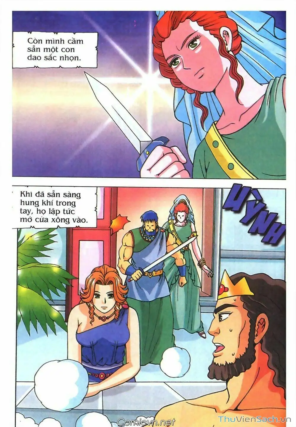 Truyện Tranh Thần Thoại Hy Lạp - Nguồn Gốc Các Vị Thần trang 3