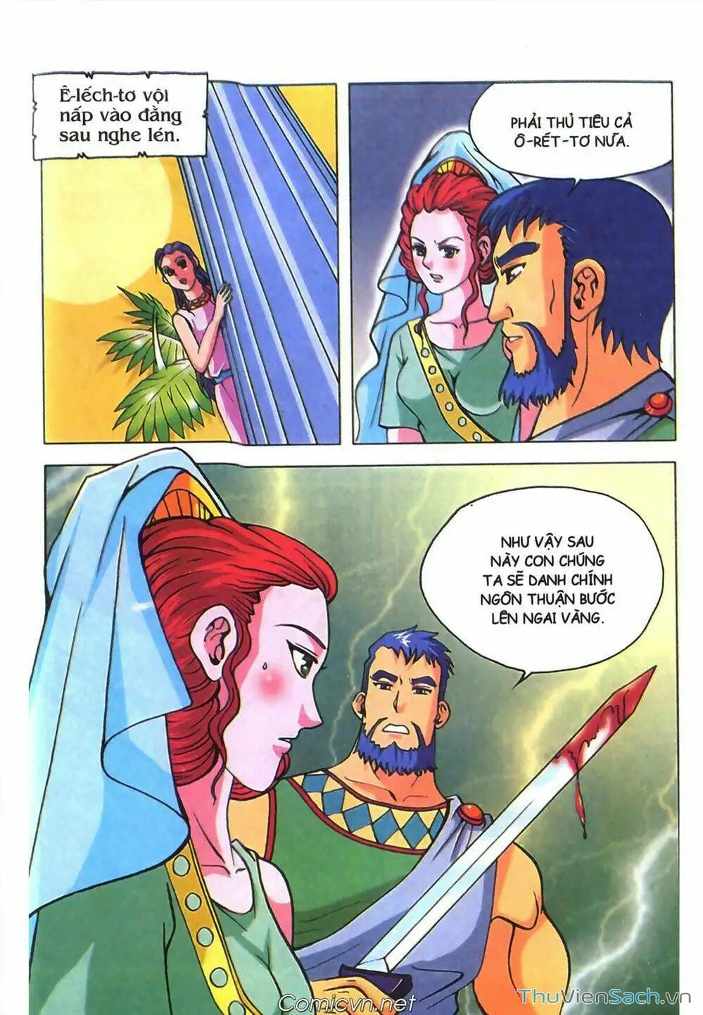 Truyện Tranh Thần Thoại Hy Lạp - Nguồn Gốc Các Vị Thần trang 3