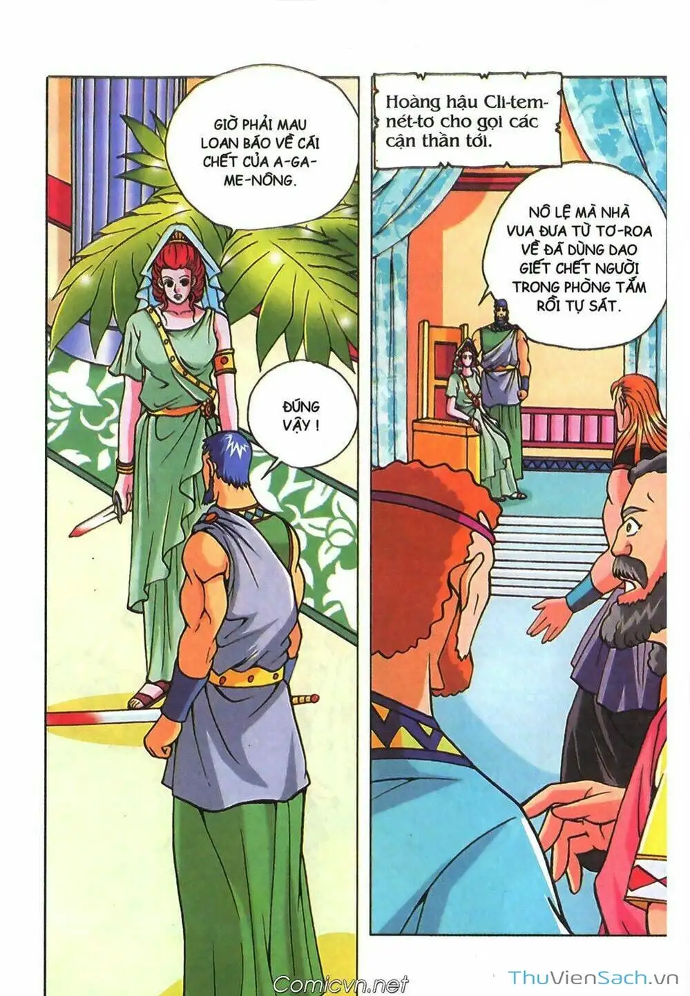 Truyện Tranh Thần Thoại Hy Lạp - Nguồn Gốc Các Vị Thần trang 3