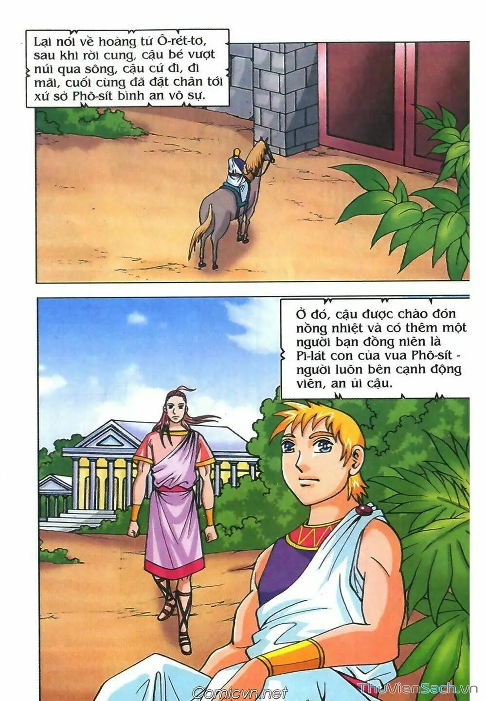 Truyện Tranh Thần Thoại Hy Lạp - Nguồn Gốc Các Vị Thần trang 3