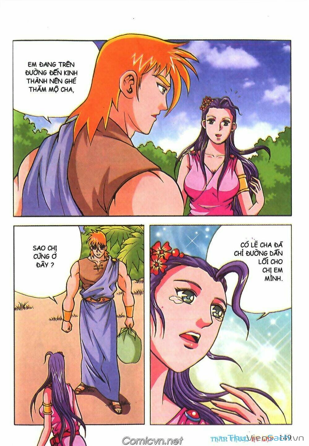 Truyện Tranh Thần Thoại Hy Lạp - Nguồn Gốc Các Vị Thần trang 3