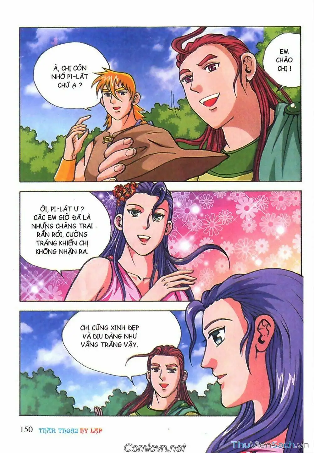 Truyện Tranh Thần Thoại Hy Lạp - Nguồn Gốc Các Vị Thần trang 3