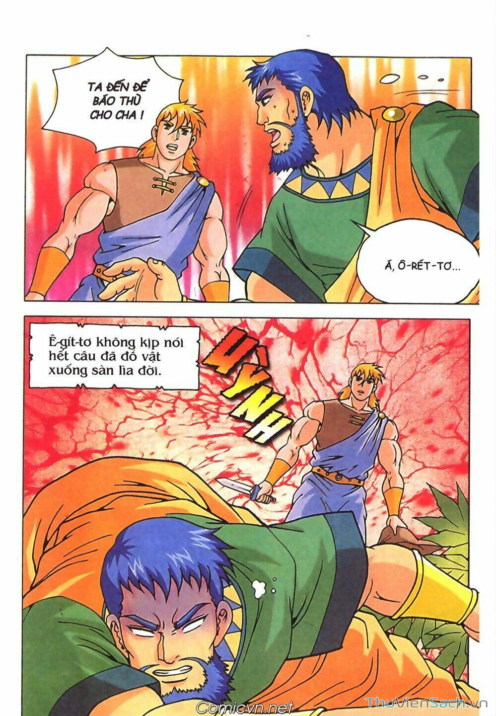 Truyện Tranh Thần Thoại Hy Lạp - Nguồn Gốc Các Vị Thần trang 3