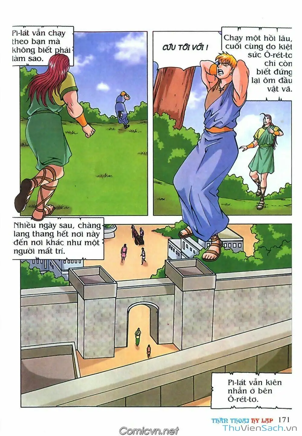 Truyện Tranh Thần Thoại Hy Lạp - Nguồn Gốc Các Vị Thần trang 3