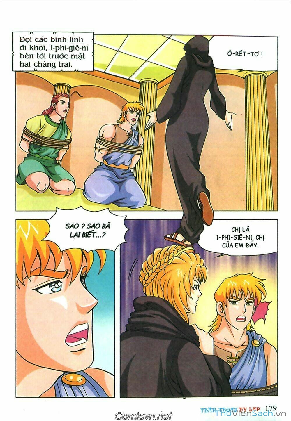 Truyện Tranh Thần Thoại Hy Lạp - Nguồn Gốc Các Vị Thần trang 3