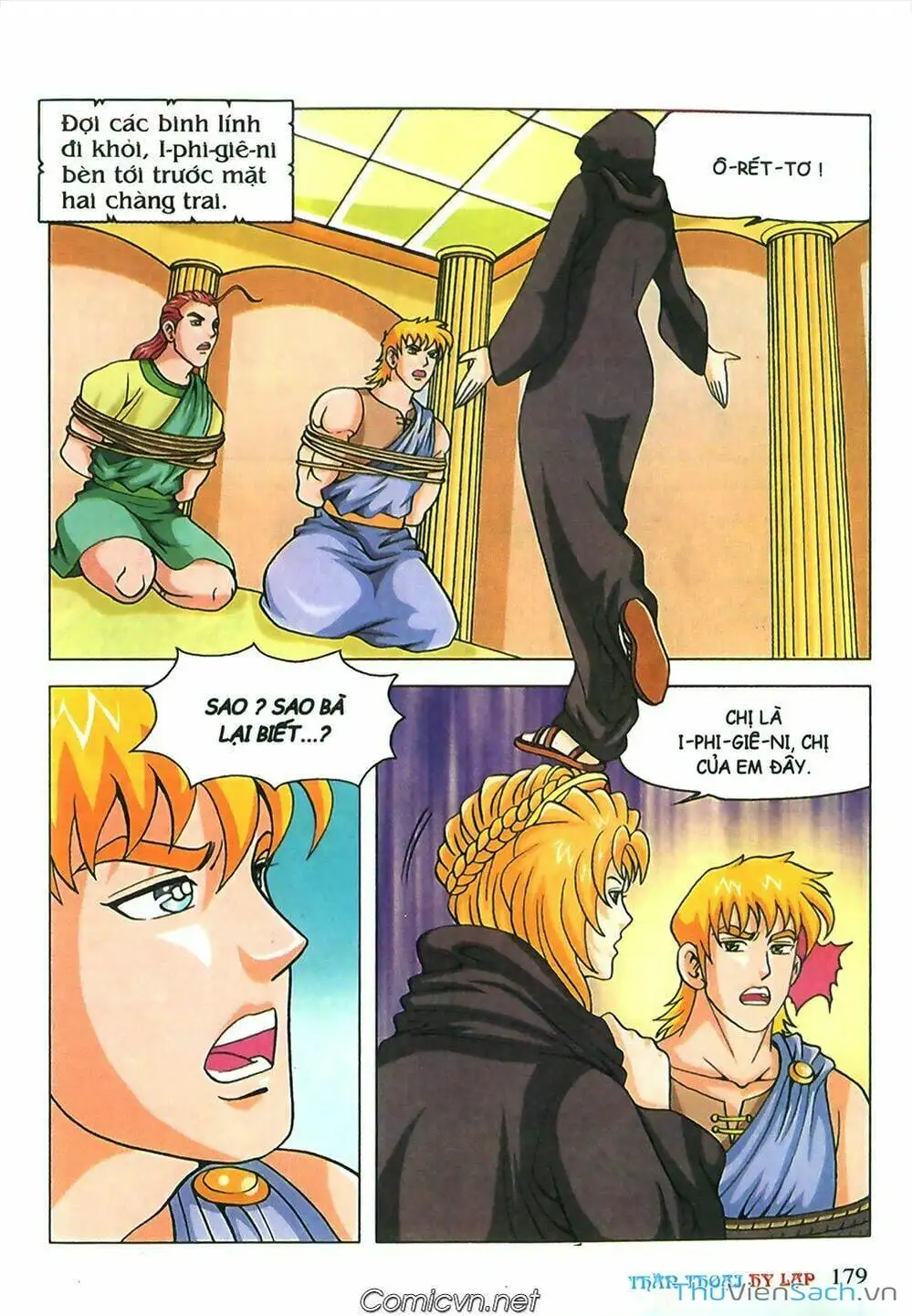 Truyện Tranh Thần Thoại Hy Lạp - Nguồn Gốc Các Vị Thần trang 3