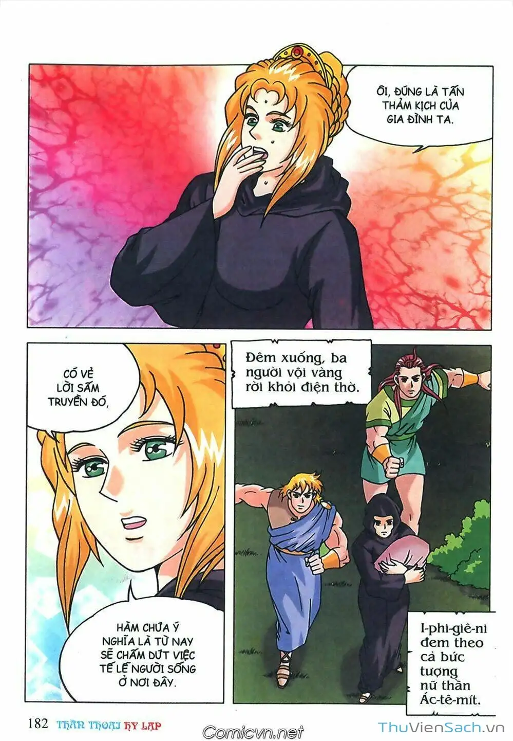 Truyện Tranh Thần Thoại Hy Lạp - Nguồn Gốc Các Vị Thần trang 3