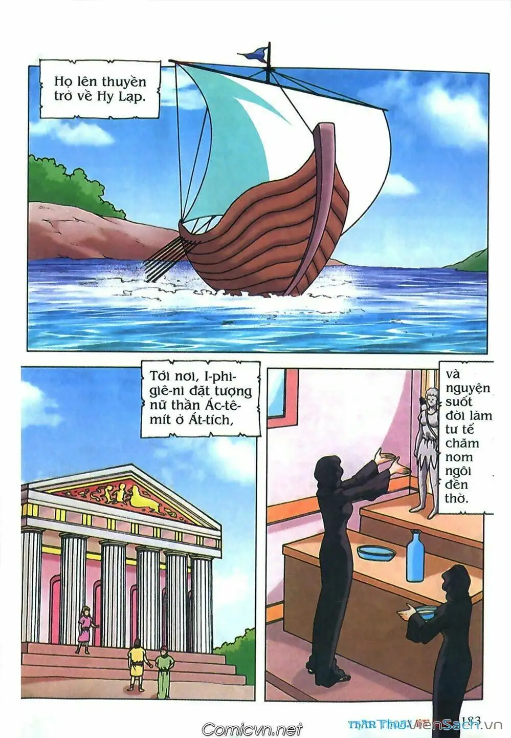 Truyện Tranh Thần Thoại Hy Lạp - Nguồn Gốc Các Vị Thần trang 3