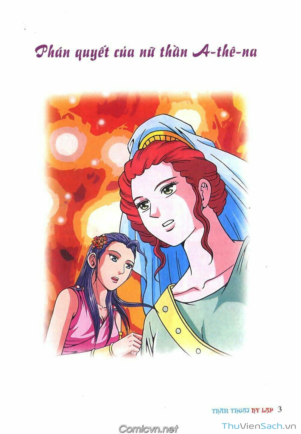 Truyện Tranh Thần Thoại Hy Lạp - Nguồn Gốc Các Vị Thần trang 3