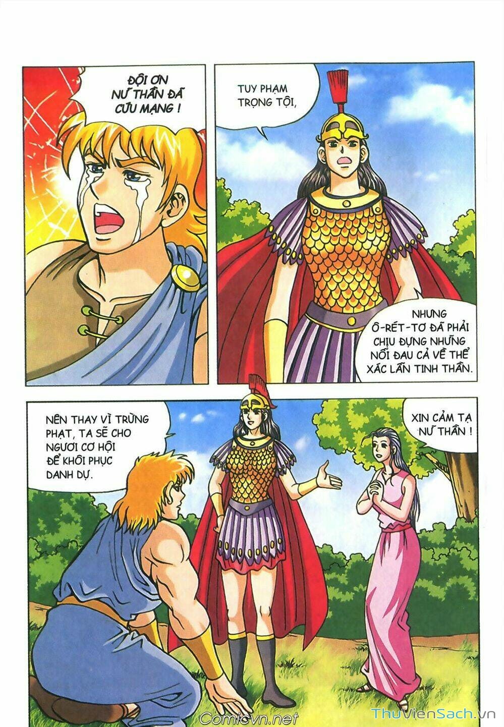 Truyện Tranh Thần Thoại Hy Lạp - Nguồn Gốc Các Vị Thần trang 3