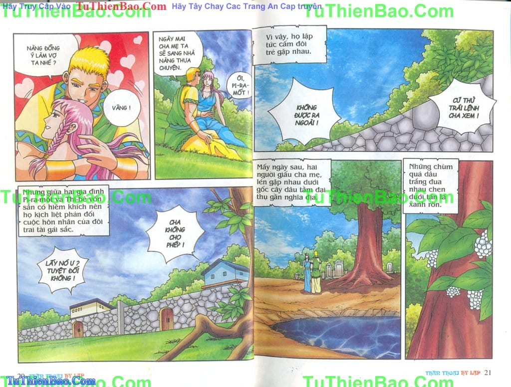 Truyện Tranh Thần Thoại Hy Lạp - Nguồn Gốc Các Vị Thần trang 3