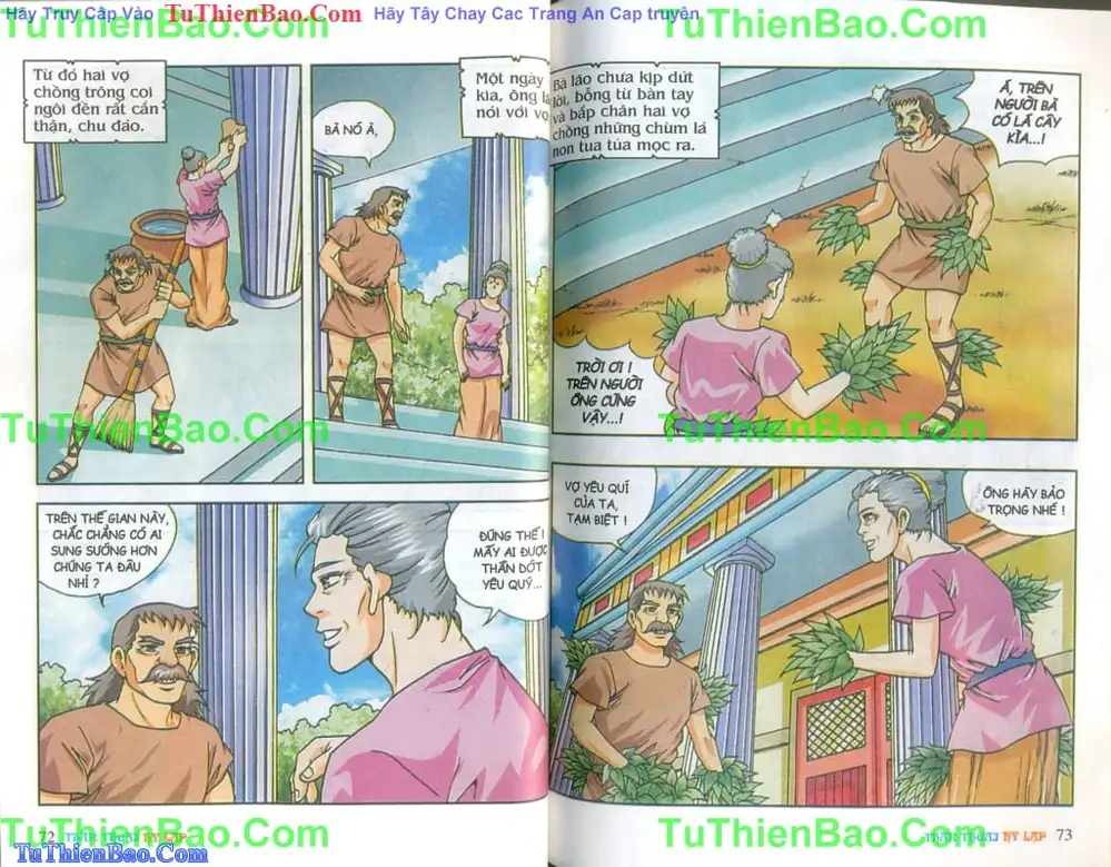 Truyện Tranh Thần Thoại Hy Lạp - Nguồn Gốc Các Vị Thần trang 3