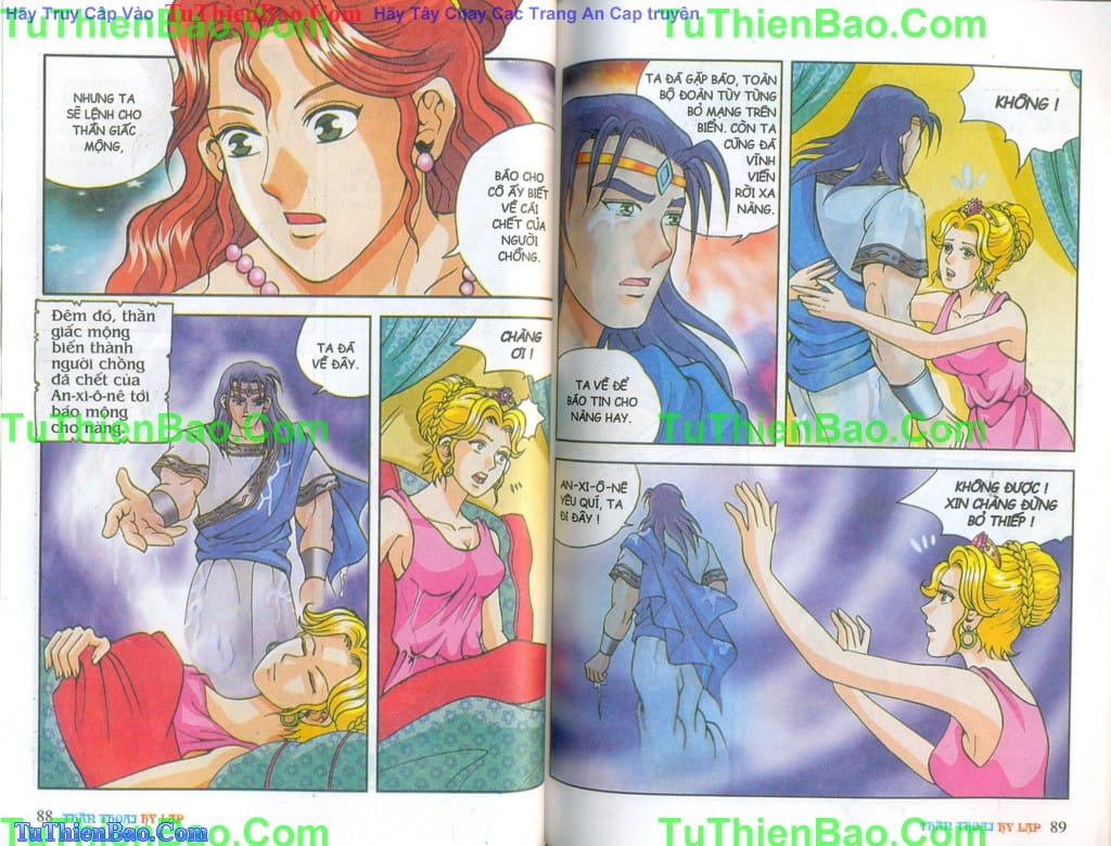 Truyện Tranh Thần Thoại Hy Lạp - Nguồn Gốc Các Vị Thần trang 3