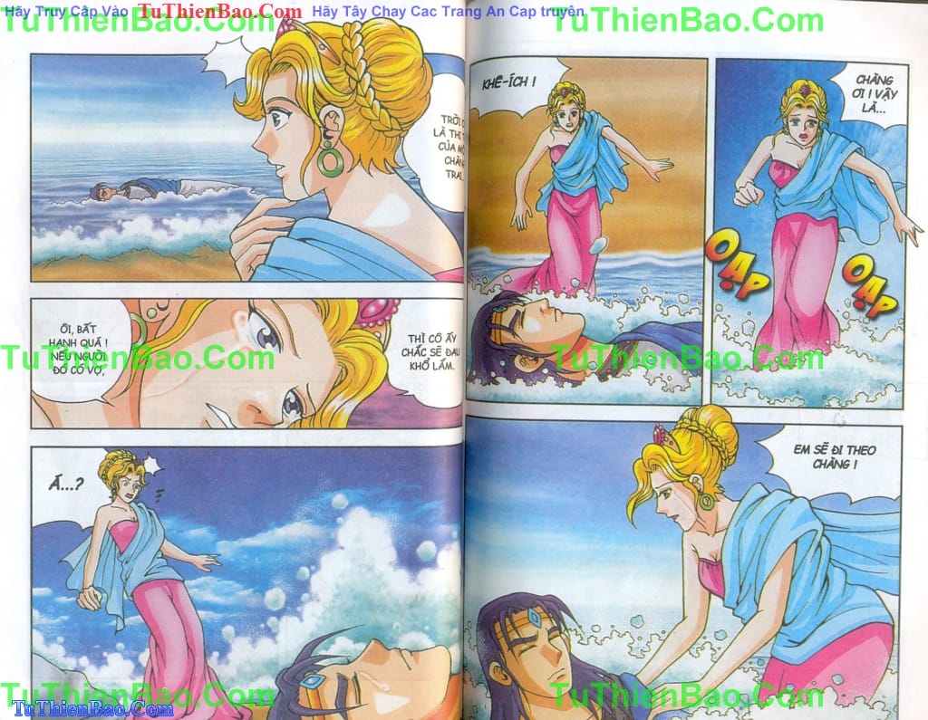 Truyện Tranh Thần Thoại Hy Lạp - Nguồn Gốc Các Vị Thần trang 3