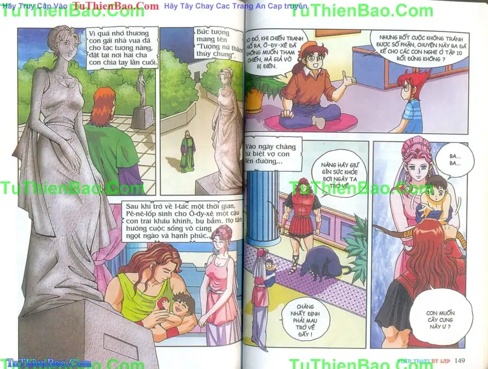 Truyện Tranh Thần Thoại Hy Lạp - Nguồn Gốc Các Vị Thần trang 3
