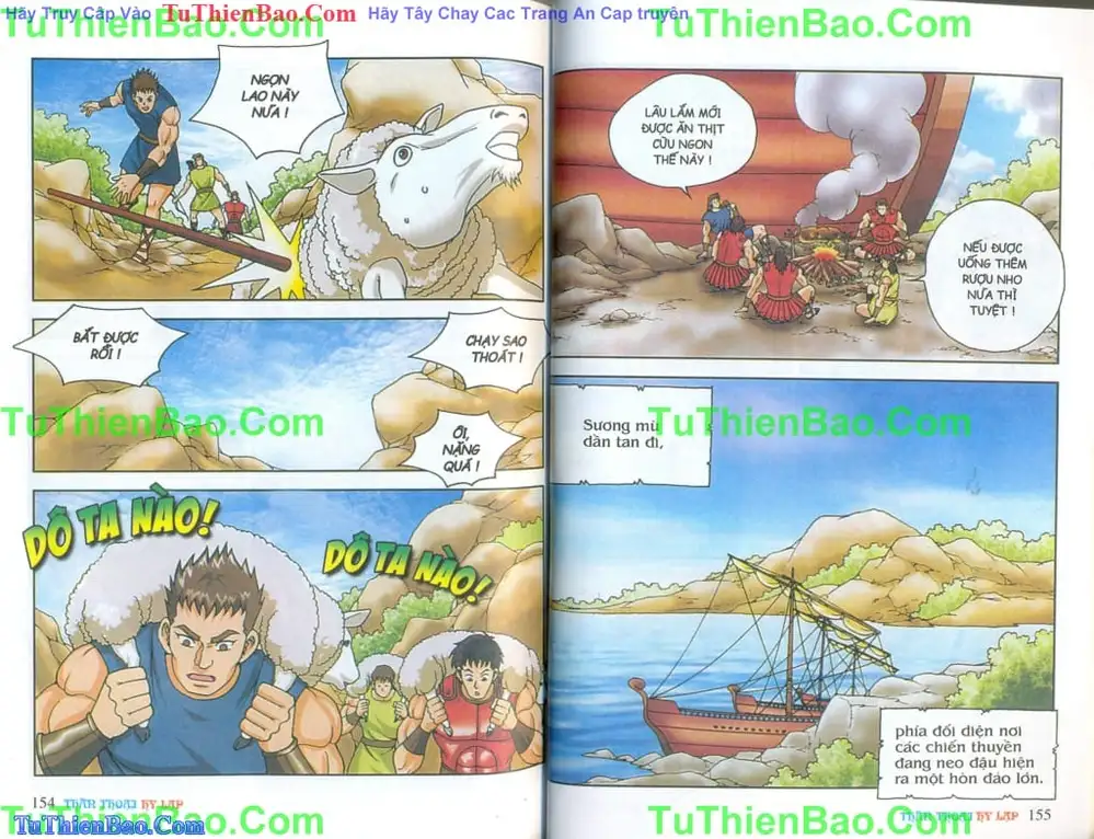 Truyện Tranh Thần Thoại Hy Lạp - Nguồn Gốc Các Vị Thần trang 3