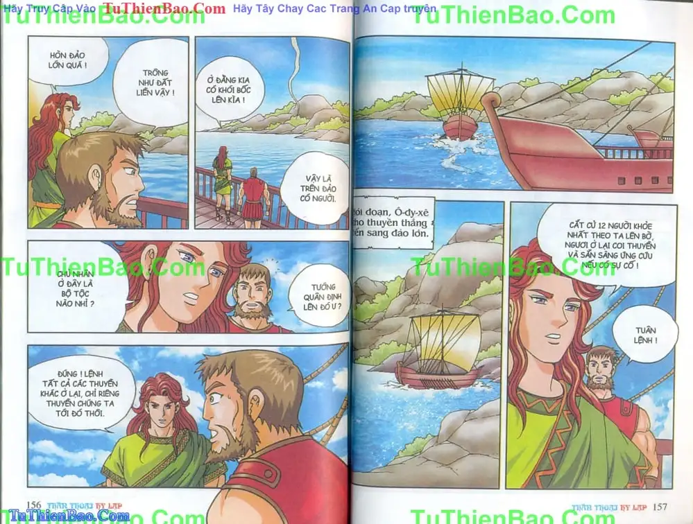 Truyện Tranh Thần Thoại Hy Lạp - Nguồn Gốc Các Vị Thần trang 3