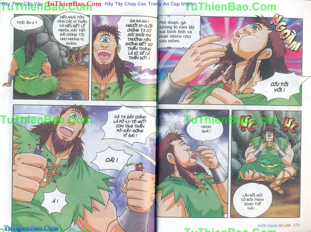 Truyện Tranh Thần Thoại Hy Lạp - Nguồn Gốc Các Vị Thần trang 3