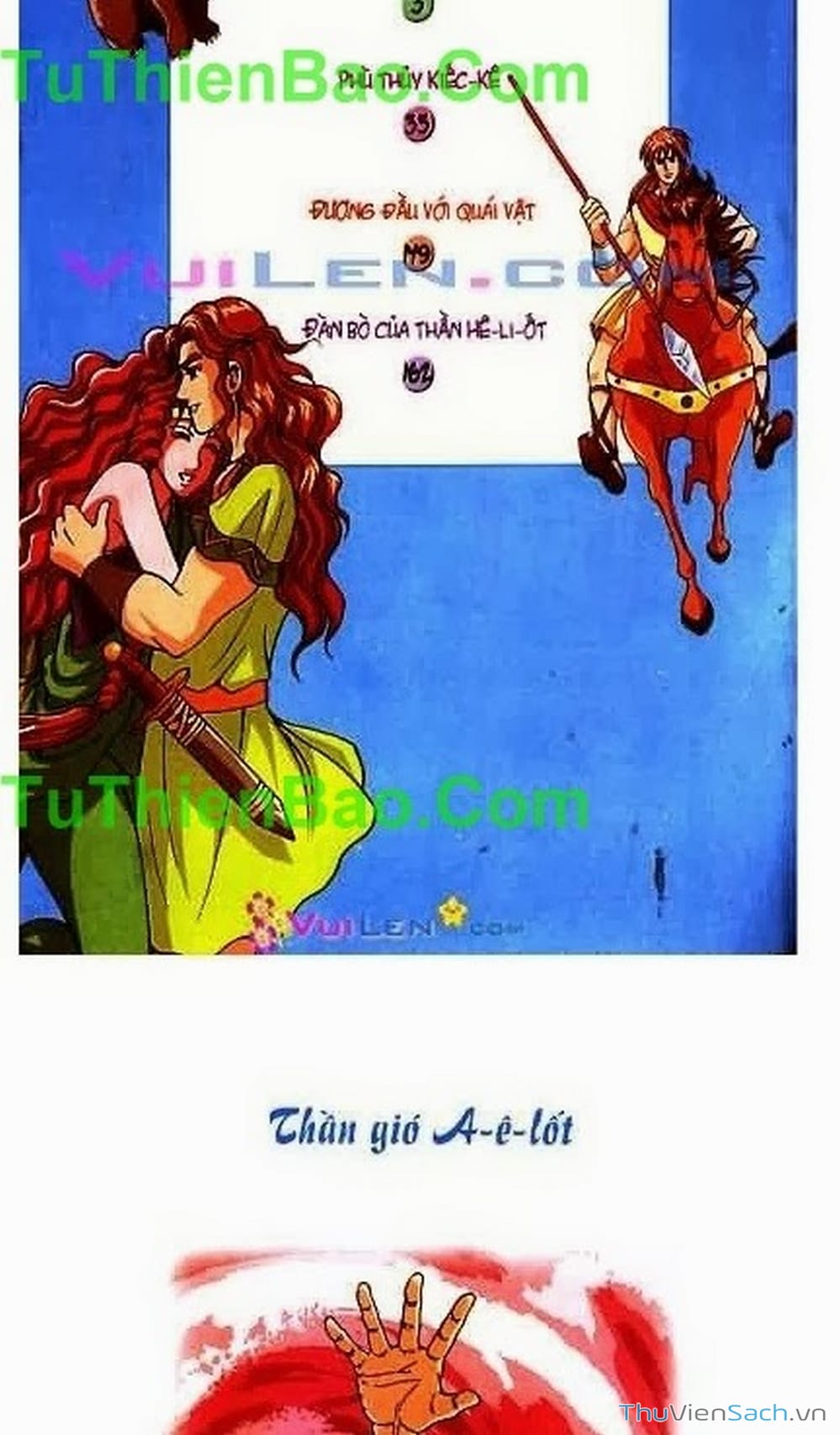 Truyện Tranh Thần Thoại Hy Lạp - Nguồn Gốc Các Vị Thần trang 3