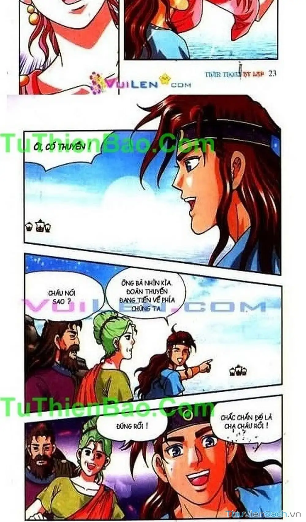 Truyện Tranh Thần Thoại Hy Lạp - Nguồn Gốc Các Vị Thần trang 3