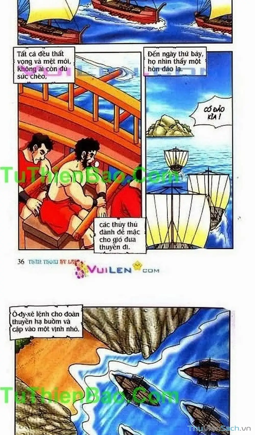 Truyện Tranh Thần Thoại Hy Lạp - Nguồn Gốc Các Vị Thần trang 3