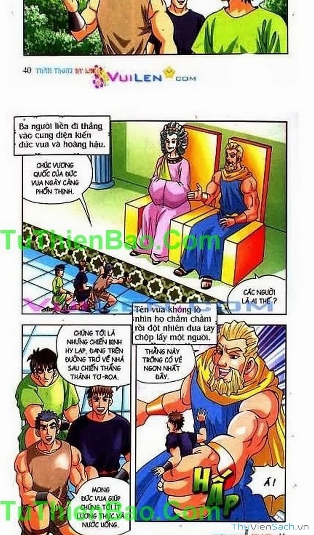 Truyện Tranh Thần Thoại Hy Lạp - Nguồn Gốc Các Vị Thần trang 3