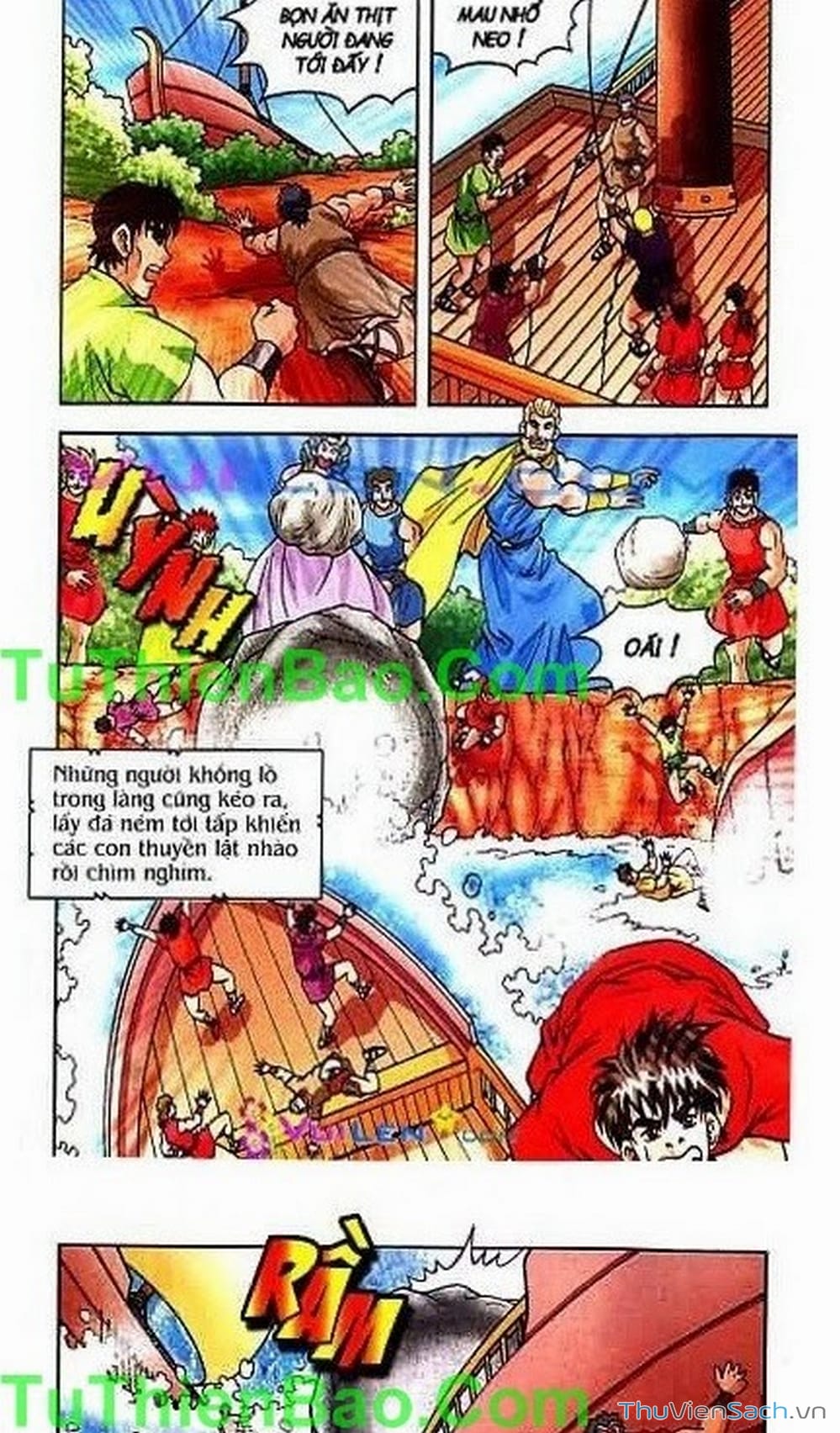 Truyện Tranh Thần Thoại Hy Lạp - Nguồn Gốc Các Vị Thần trang 3