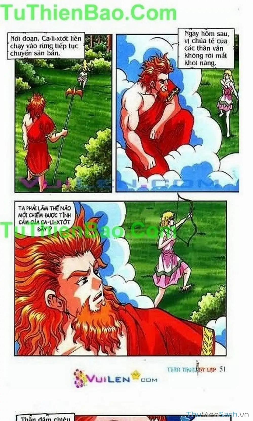 Truyện Tranh Thần Thoại Hy Lạp - Nguồn Gốc Các Vị Thần trang 3