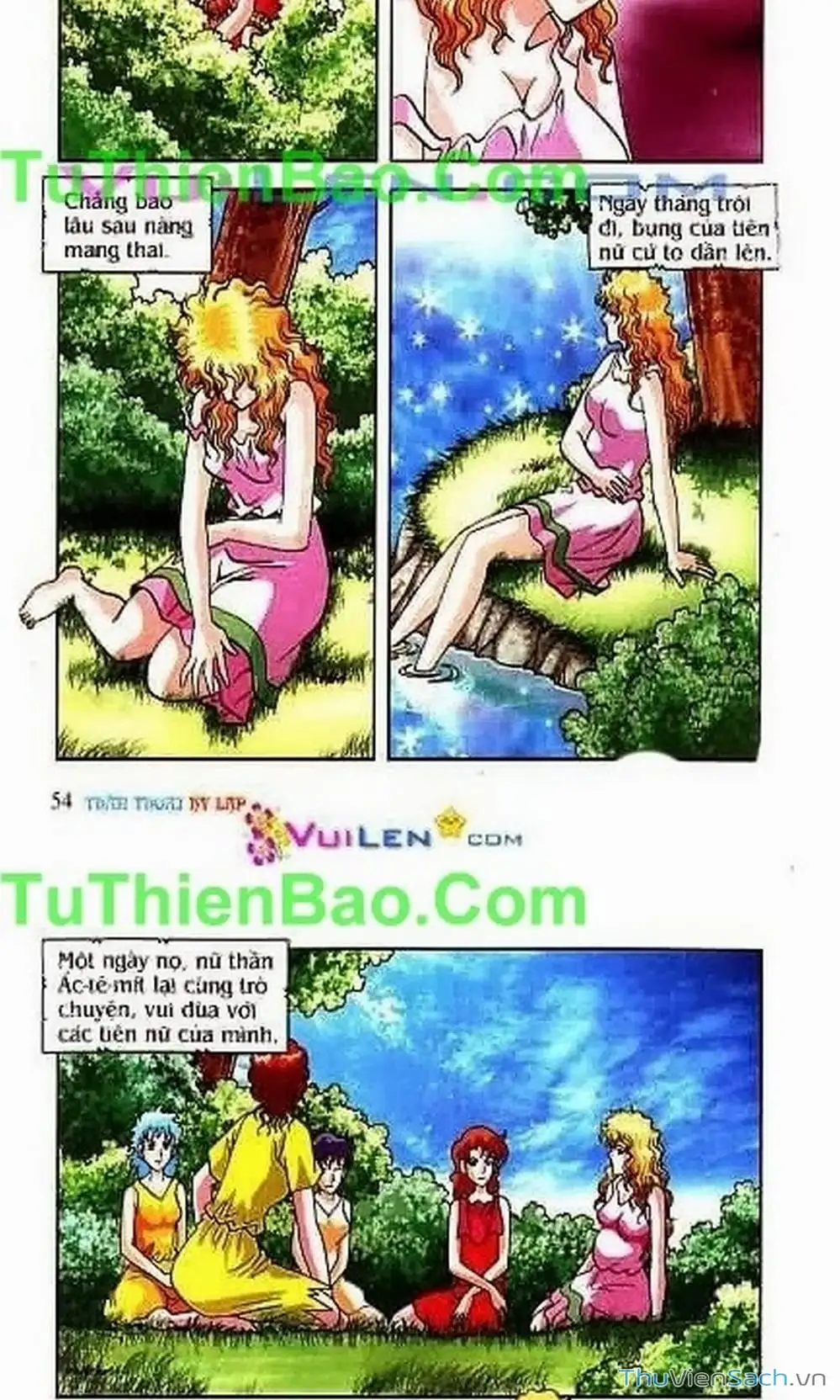 Truyện Tranh Thần Thoại Hy Lạp - Nguồn Gốc Các Vị Thần trang 3