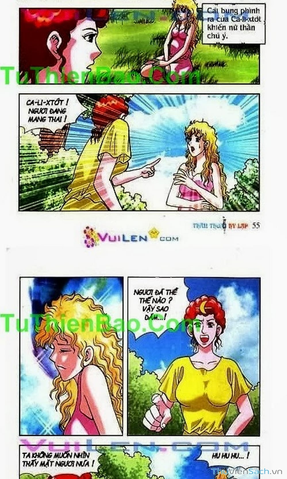 Truyện Tranh Thần Thoại Hy Lạp - Nguồn Gốc Các Vị Thần trang 3