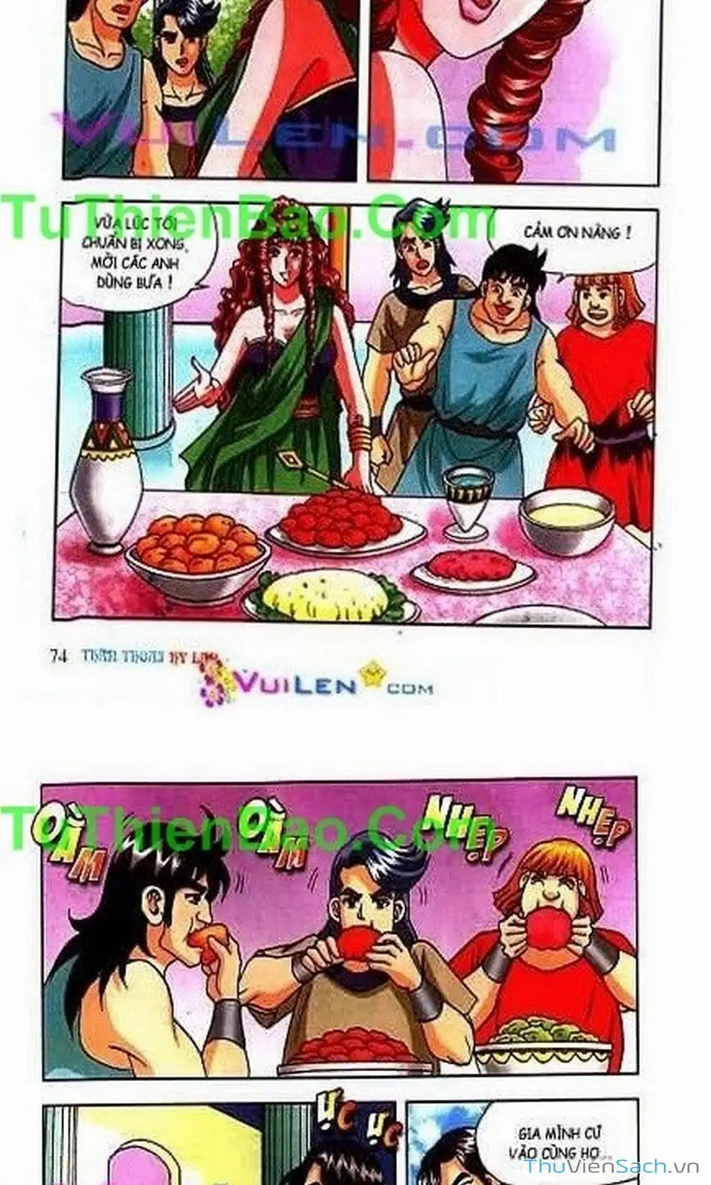 Truyện Tranh Thần Thoại Hy Lạp - Nguồn Gốc Các Vị Thần trang 3