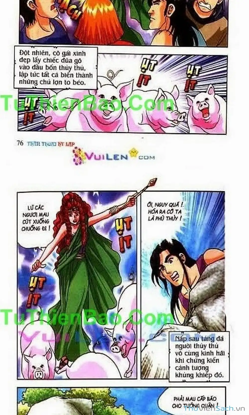 Truyện Tranh Thần Thoại Hy Lạp - Nguồn Gốc Các Vị Thần trang 3