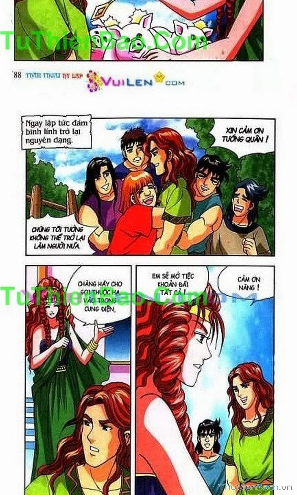 Truyện Tranh Thần Thoại Hy Lạp - Nguồn Gốc Các Vị Thần trang 3