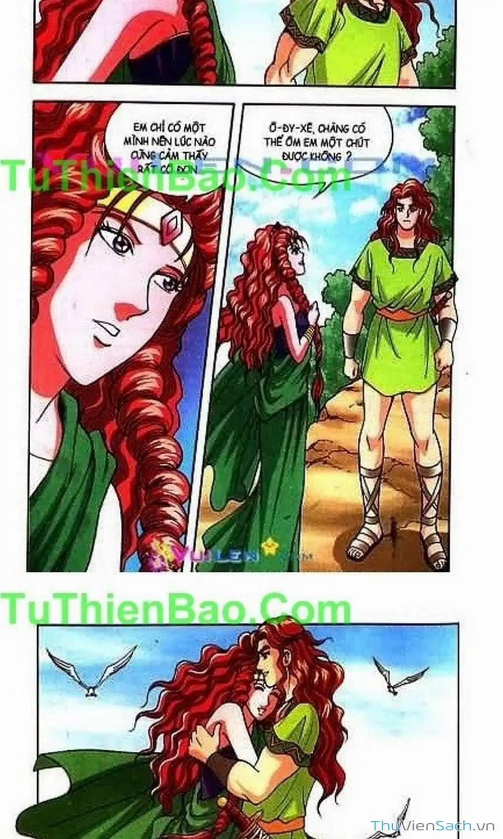 Truyện Tranh Thần Thoại Hy Lạp - Nguồn Gốc Các Vị Thần trang 3