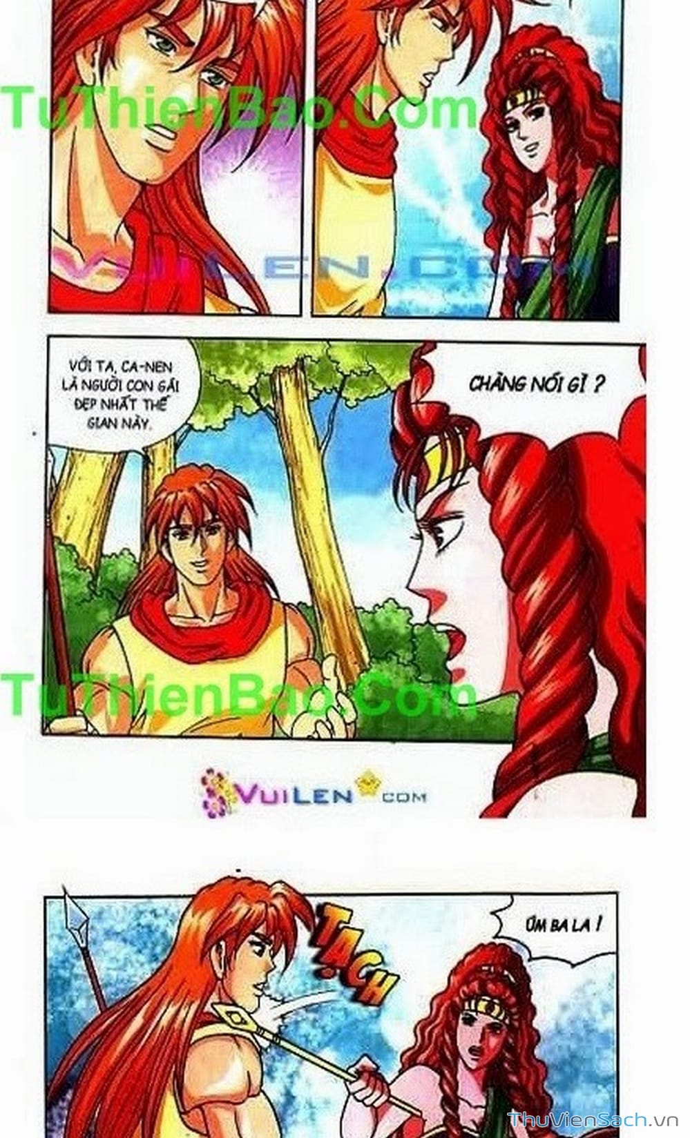 Truyện Tranh Thần Thoại Hy Lạp - Nguồn Gốc Các Vị Thần trang 3