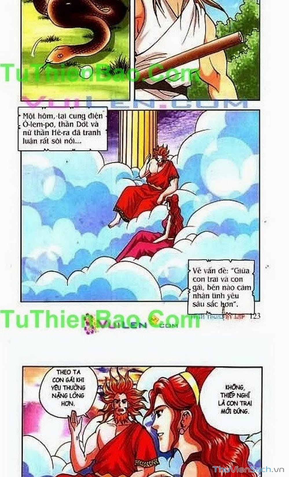 Truyện Tranh Thần Thoại Hy Lạp - Nguồn Gốc Các Vị Thần trang 3