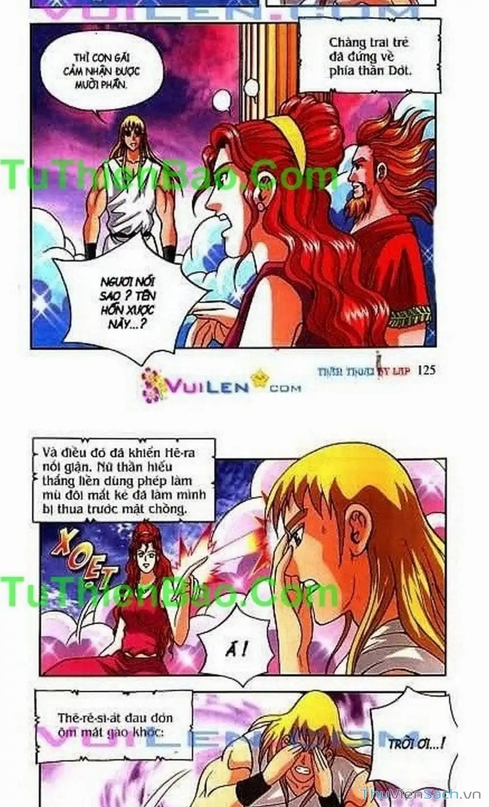 Truyện Tranh Thần Thoại Hy Lạp - Nguồn Gốc Các Vị Thần trang 3