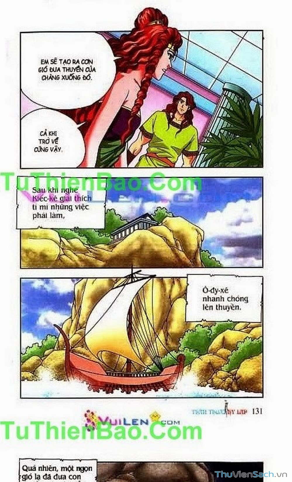 Truyện Tranh Thần Thoại Hy Lạp - Nguồn Gốc Các Vị Thần trang 3