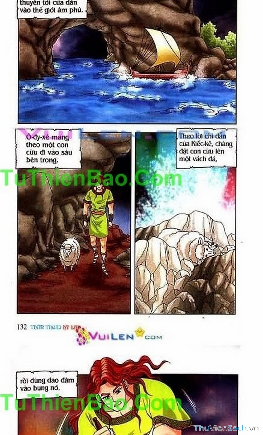 Truyện Tranh Thần Thoại Hy Lạp - Nguồn Gốc Các Vị Thần trang 3