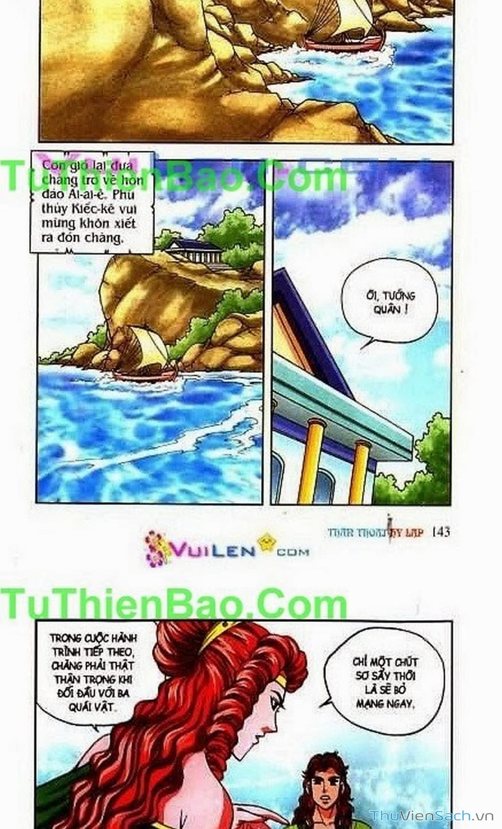 Truyện Tranh Thần Thoại Hy Lạp - Nguồn Gốc Các Vị Thần trang 3