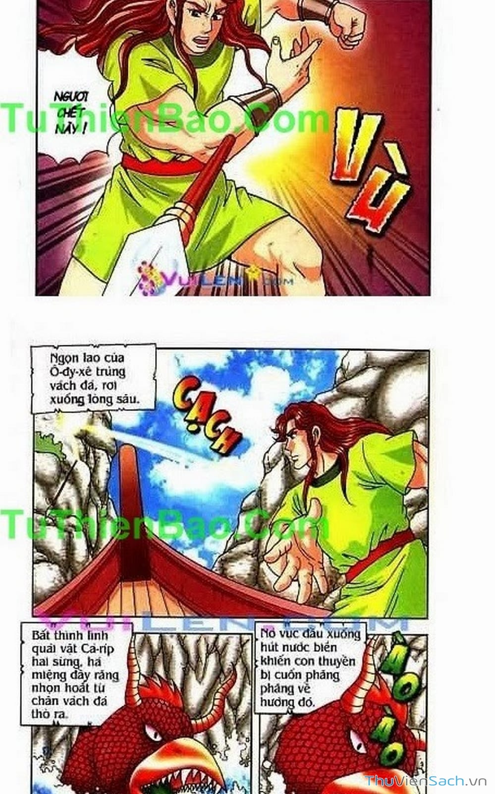 Truyện Tranh Thần Thoại Hy Lạp - Nguồn Gốc Các Vị Thần trang 3