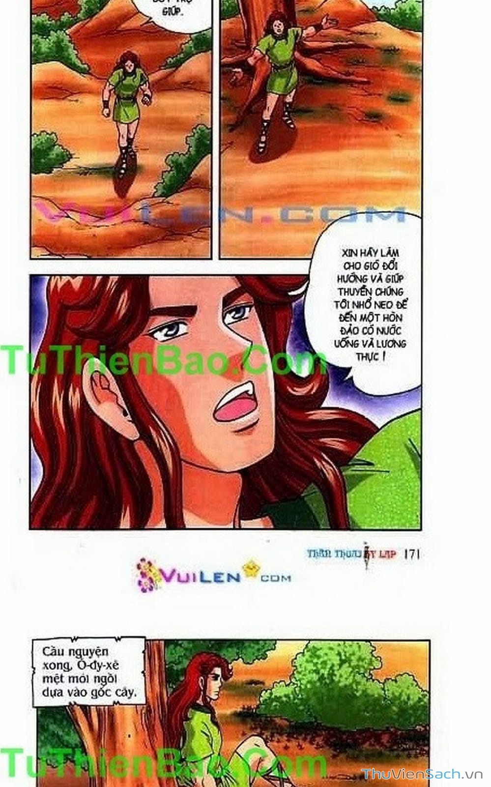 Truyện Tranh Thần Thoại Hy Lạp - Nguồn Gốc Các Vị Thần trang 3