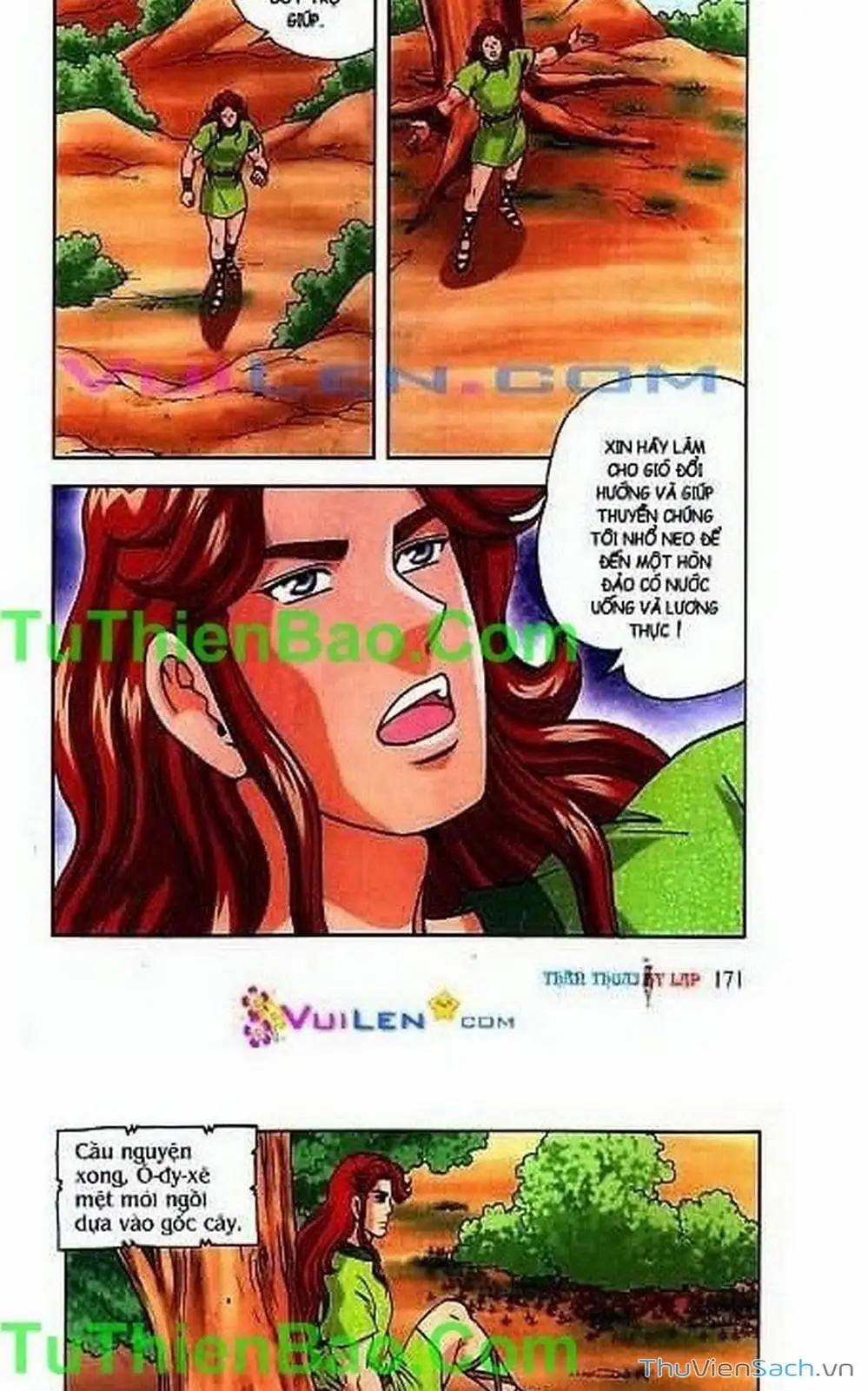 Truyện Tranh Thần Thoại Hy Lạp - Nguồn Gốc Các Vị Thần trang 3