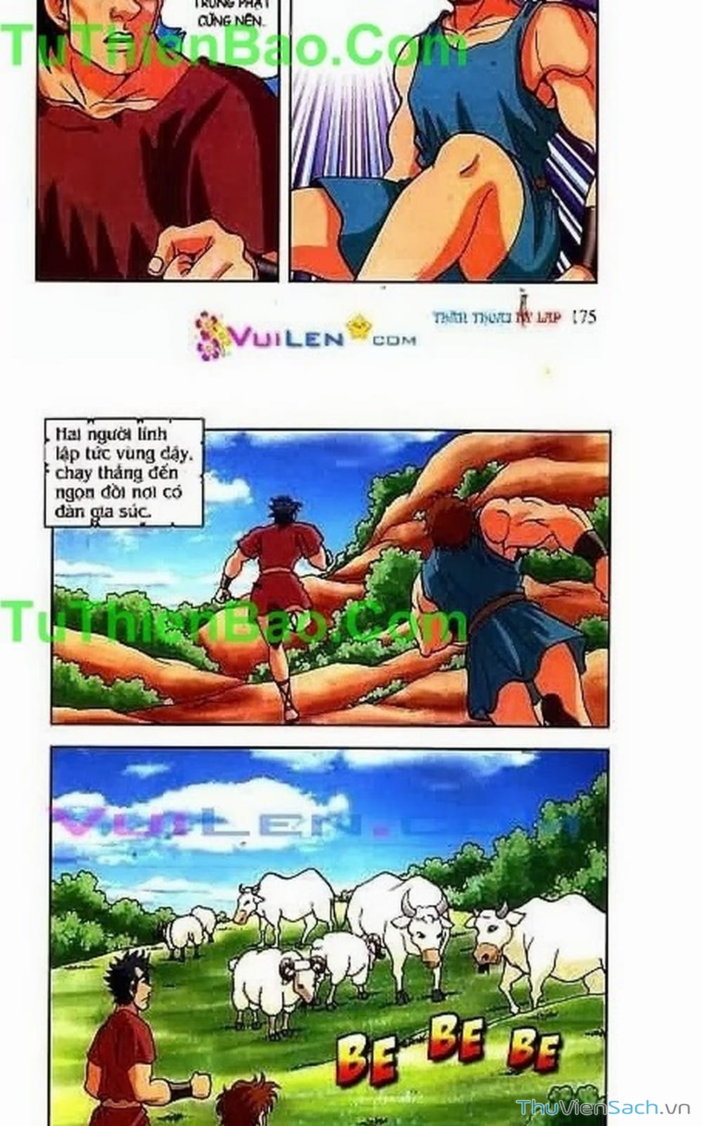 Truyện Tranh Thần Thoại Hy Lạp - Nguồn Gốc Các Vị Thần trang 3